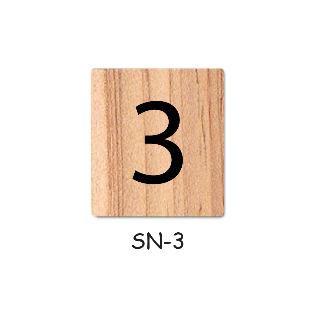 Scrabble Tiles With Numbers